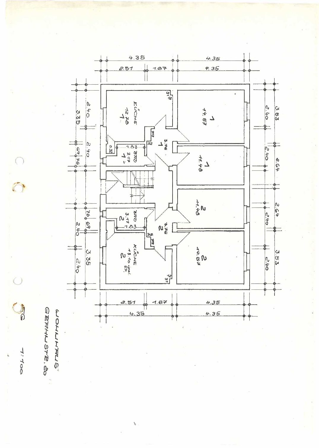 Grundriss 2. Obergeschoss