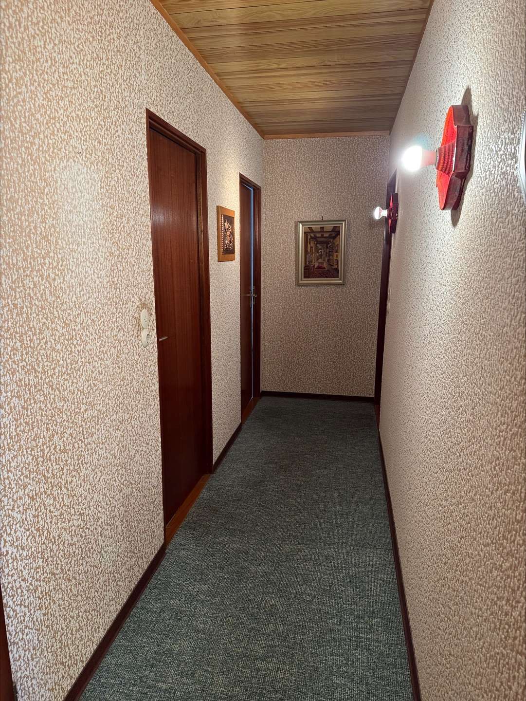 Flur im Schlaftrakt