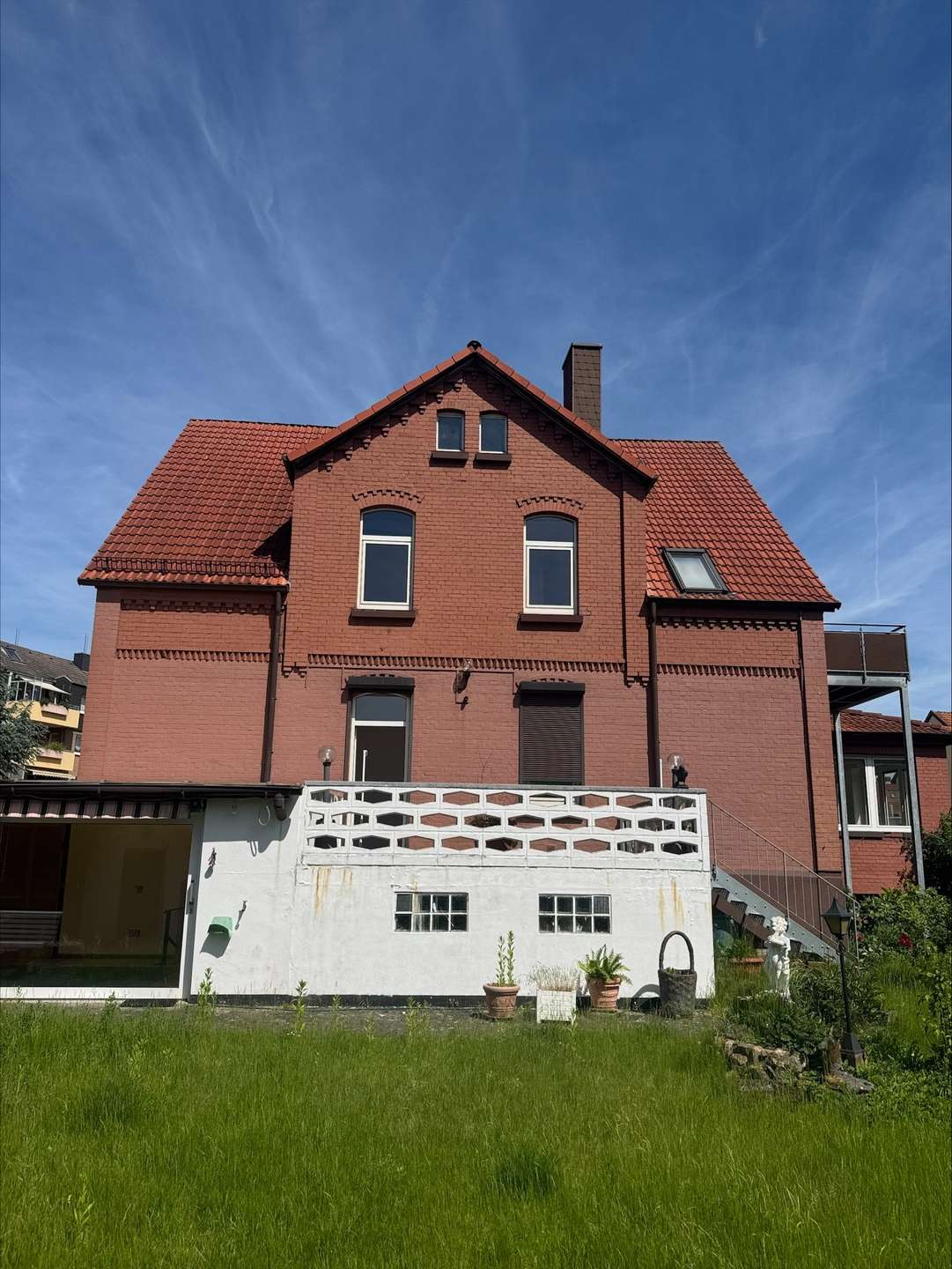 Hausrückansicht