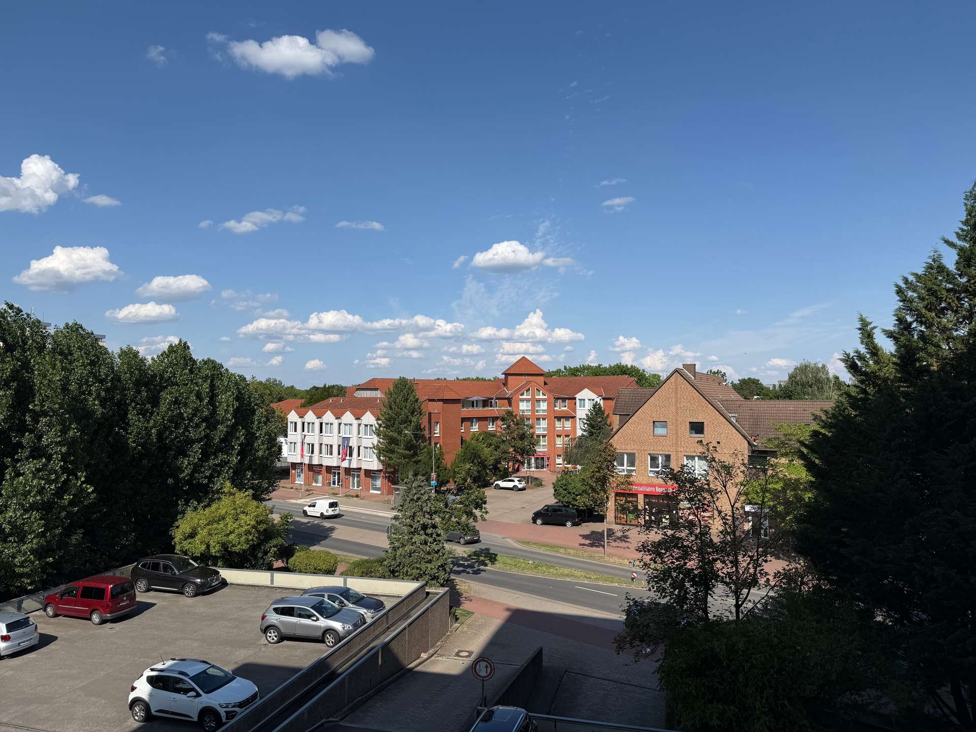 Ausblick Laubengang