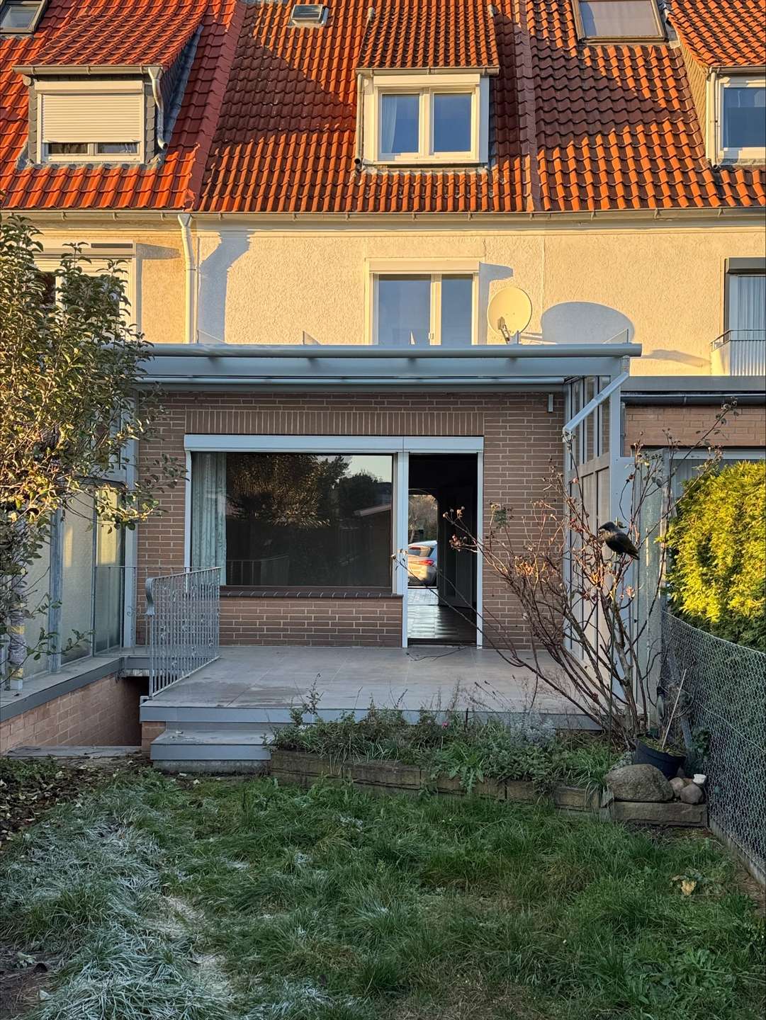 Hausrückansicht --
