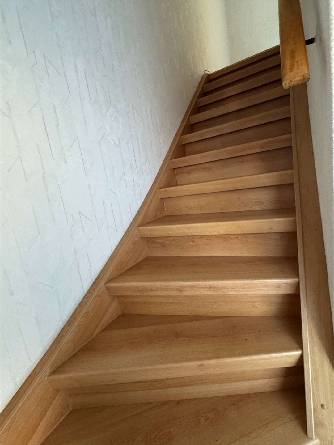 Treppe zum Dachgeschoss