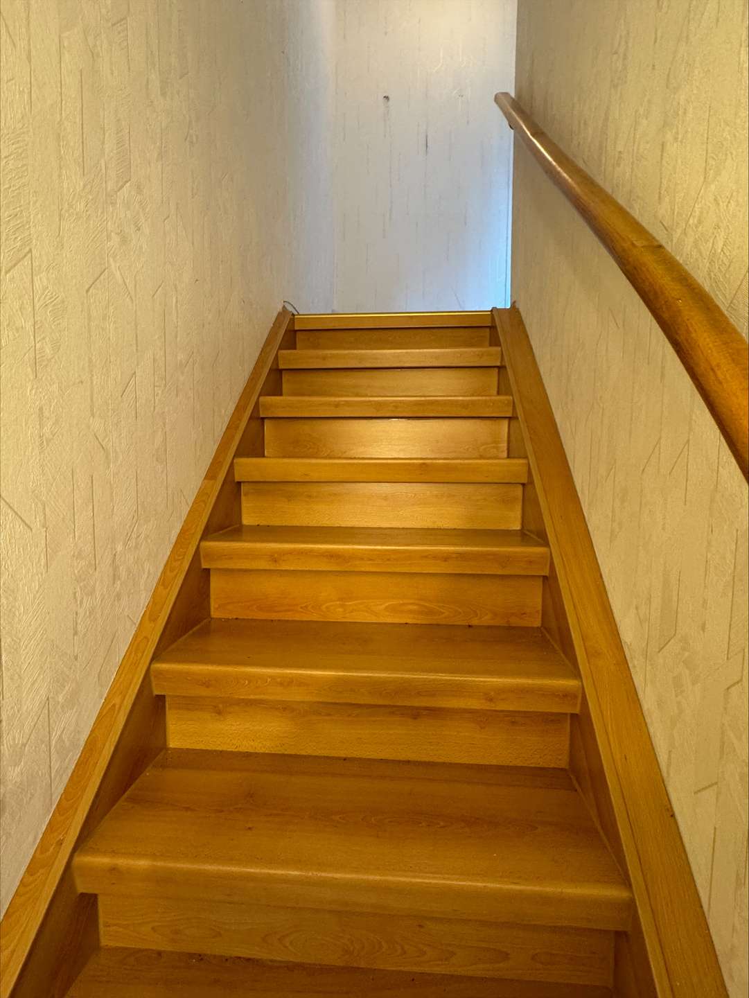 Treppe zum Obergeschoss