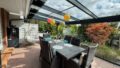 Terrasse mit Sommergarten